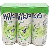 Lotte Milkis Soda Beverage, Melon and milk 8.45 Fl Oz (Pack of 6)