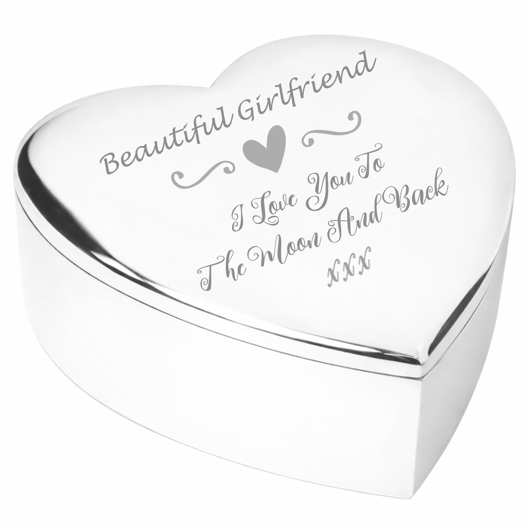 Chris Bag Of Goodies Beautiful Girlfriend I Love You To The Moon And Back Trinket Box Romantic Keepsake Idea for Her