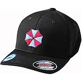 Umbrella Corp Logo Embroidered Flexfit Adult Cool &amp; Dry Sport Cap Hat