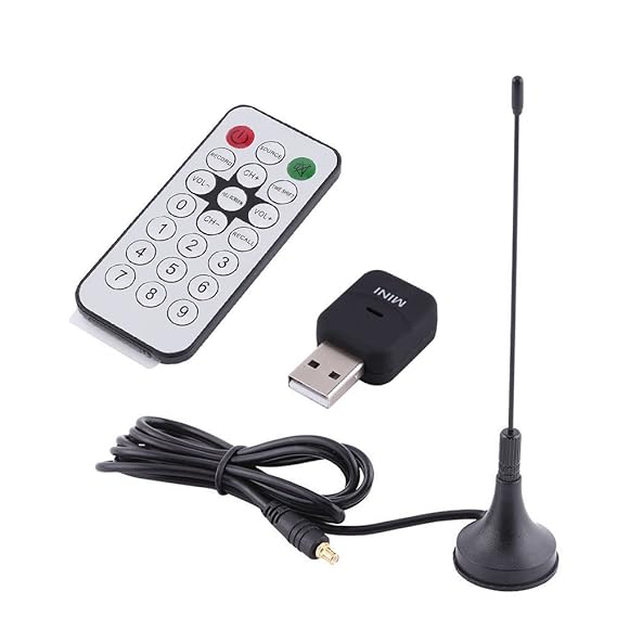 PerGrate USB 2.0 Digital DVB-T SDR + DAB + UKW HDTV Empfänger Empfänger Dongle Stick RTL2832U + R820T2