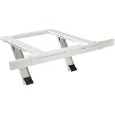 Ivation Window AC Support Bracket, No Drill Heavy Duty Steel, Holds 200 lb | No Tools Air Conditioner Mount for Single &amp; Double Hung Windows 24-38 in Wide, Fits Exterior Walls 4-11 in Thick, Renter Safe