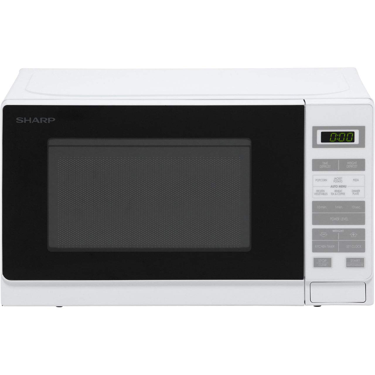 Sharp R 2w Countertop l 900w White Microwave Microwaves Countertop L 900 W Touch White Button Buy Online In Bahamas At Bahamas Desertcart Com Productid