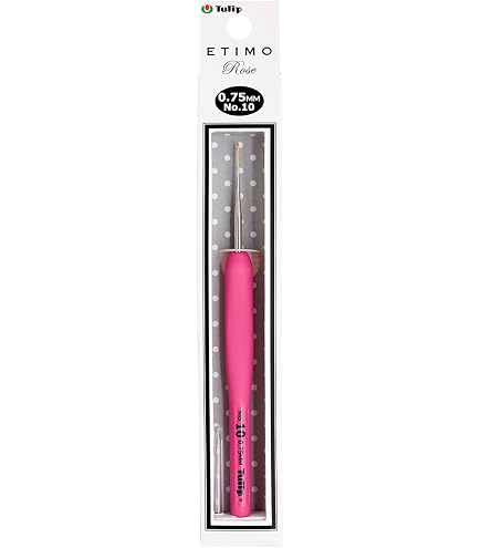 Amazon.com: Tulip Needle Company TEL-06E Etimo Rose Steel Crochet