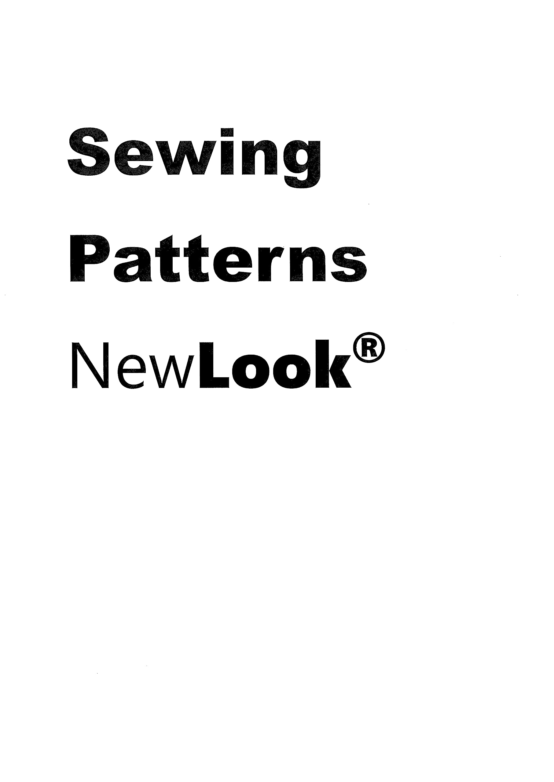 New Look UN6763A Children's Dress A (3-4-5-6-7-8)