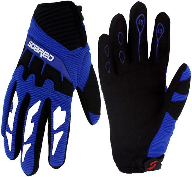 Gtopart 50g Kids Full Long Finger Cycling Gloves,Skateboard Gloves, Roller Skating Gloves