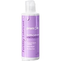 Premom Personal Fertility Lubricant for Conception: pH Balanced - Paraben Free - Sperm Friendly Water Based Lube | Personal L