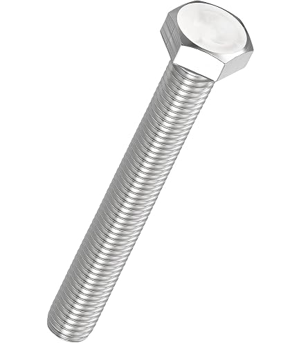 Kozelo 10-Pack M6-1 X 20mm Hex Head Screws – Grade 10.9 Carbon Steel, Fully Threaded, Black Oxide Finish, Left-Hand Metric Bolts For Industrial & DIY Use