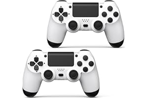 AROEVEIB for PS4 Controller 2 Pack, Wireless Game Controller with 2 USB Cable, Compatible with Playstation 4/Pro/Slim Console