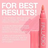 Palladio Lip Stain Mocha Cream Waterproof Hydrating Matte Long-lasting Chisel view 7