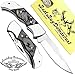 Folding knife 420cs Stainless Steel Folding hunting knives 5.5 Inchs Black Wooden Handel hiking knife- blade knife-knife folding-camping pocket knife-small folding knife-hand knife-folding knives- pocketknife-sharpest pocket knife-hiking knife- outdoor knife-best pocket knife-mens knife