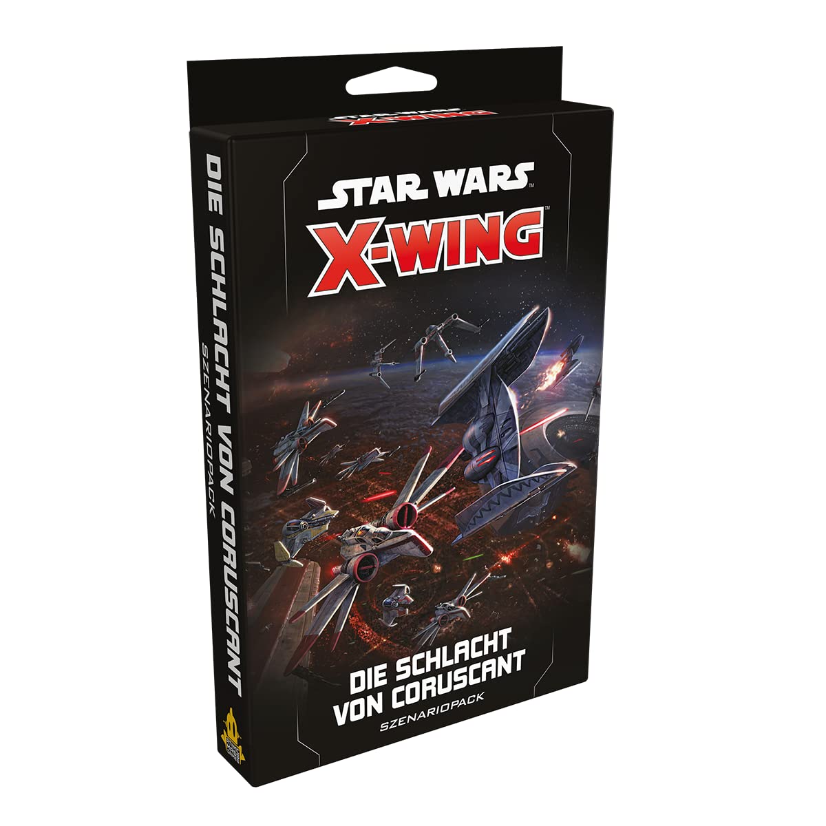 Atomic Mass Games Star Wars X-Wing 2ème édition Miniatures Game Rebel Alliance Squadron Starter Pack,Jeu de stratégie pour Adultes et