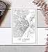 St. Louis Poster St. Louis Map of St. Louis City Map Posters Modern Map Art City Prints Missouri Art Minimal Print St. Louis Art City Poster City Map Wall Art Minimalist Posters 8x10