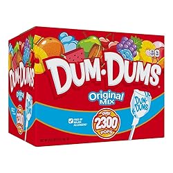 Dum Dums Original Mix 2,300 Count Box- All-Time