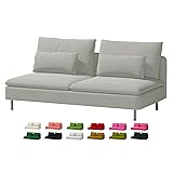 Custom Made Soderhamn Couch Velvet Replacement