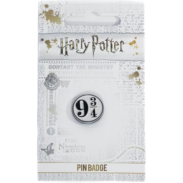 Pin's Harry Potter - Vif D’Or Argenté - Alliage Zinc - Officiel - Unisexe - Lavable