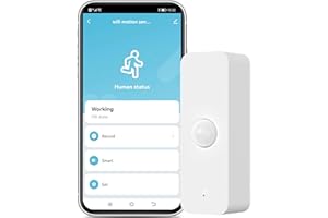 GAODUCASH Smart PIR Motion Sensor: WiFi Motion Detector with App Notification Alerts, Wireless Contact Sensor for Home Security and Smart Home Automation, No Hub Required, Compatible with Alexa