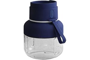 Sanpyl Portable Blender, 850ml Cordless Electric Juicer Cup with 12 Leaf Stainless Steel Cutter, USB Rechargeable, for Picnic