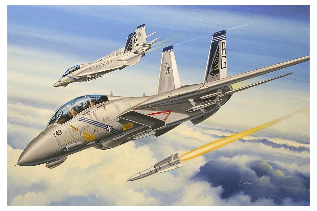 Hobbyboss 1:72 Scale F-14b Tomcat Diecast Model Kit