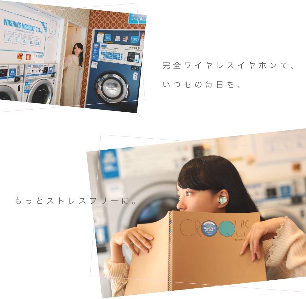 Amazon Co Jp Aviot Te D01i トゥルーワイヤレスイヤホン Bluetoothイヤホン 完全ワイヤレス Pink 家電 カメラ