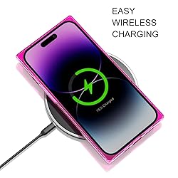 LoeoeL for iPhone 14 Pro Max Clear Case Rectangle