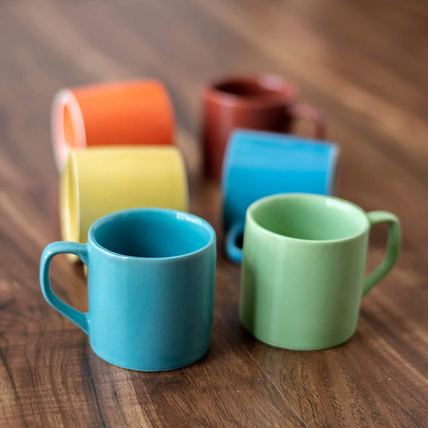 Buy THE 7 DEKOR Microwave Safe Ceramic Small and Cute Tea Mugs (140 ml