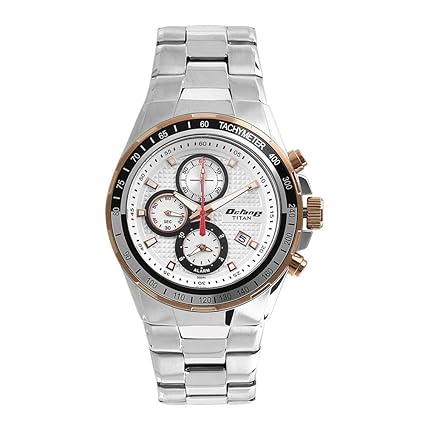 Octane Chronograph Silver Dial Mens Watch-90085KM01