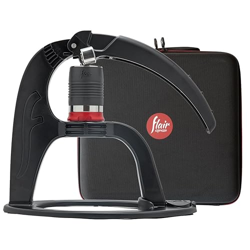 Flair The NEO Flex with Carrying Case: UPDATED Direct Lever Manual Espresso  Maker for Beginners and Travel Pressure Gauge for BAR Brewing Included 