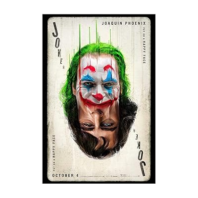 Joker 2019 Movie Poster Joaquin Phoenix Version, Uganda Ubuy