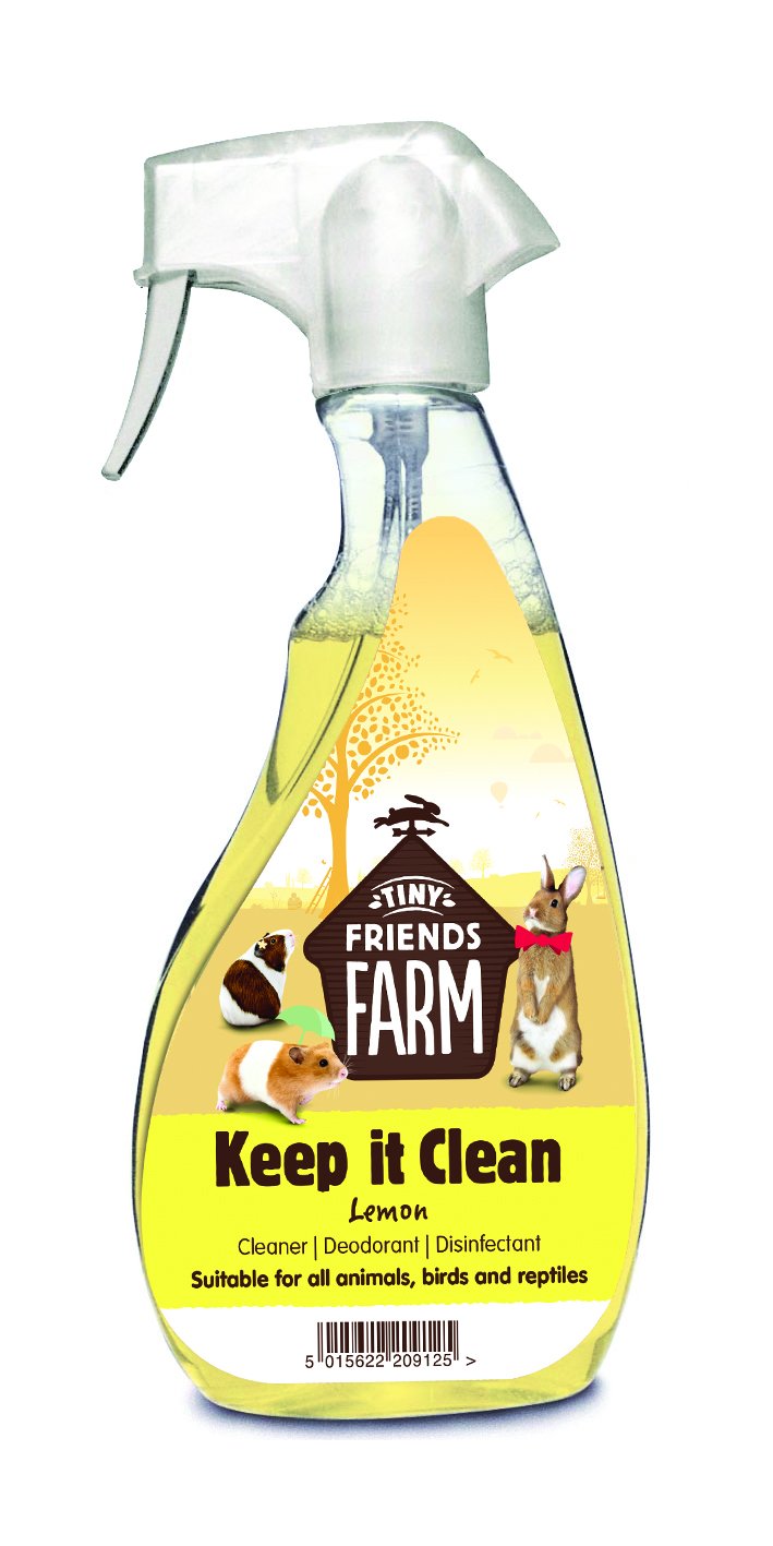 Supreme Tiny Friends Farm Keep It Clean Lemon Disinfectant Spray 500 ml