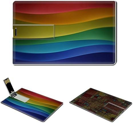 Amazon.com: Abstract Picture Abstract USB flash drive 8GB credit card size: Computers & Accessories