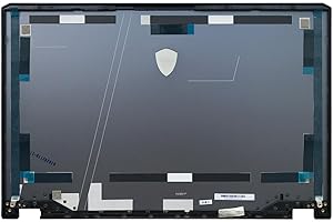 wzqrps Replacement Laptop LCD Cover Back Rear Top Lid for MSI 9S7-17K314 GE76 GP76 Raider 11UG/11UH/11UE(MS-17K3) Blue