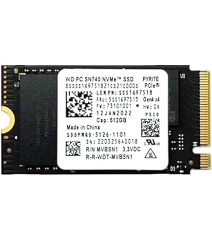 Amazon.com: GALIMU HFS512GEJ4 512GB M.2 2242 42mm NVMe PCIe Gen 4