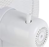 Signature 16” Desk Fan 3 Speed Oscillating White S40010 view 5