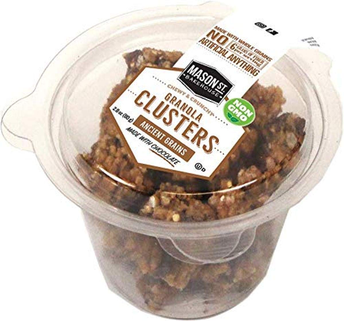 Mason Street Bakehouse, Ancient Grain Granola Clusters Snack Cup, 2.8oz