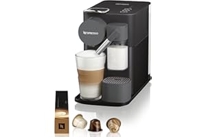 Nespresso Lattissima One Single Serve Coffee and Espresso Machine by De'Longhi, Shadow Black