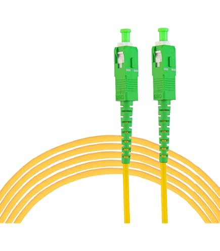 Coupleurs Fibre Optique SC/APC Monomode - Lot De 2 - Pour Connexion Femelle-femelle - Perte Insertion 0,3 DB - Vert