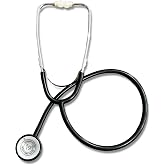 EMI Basix Single Head Stethoscope (Black)
