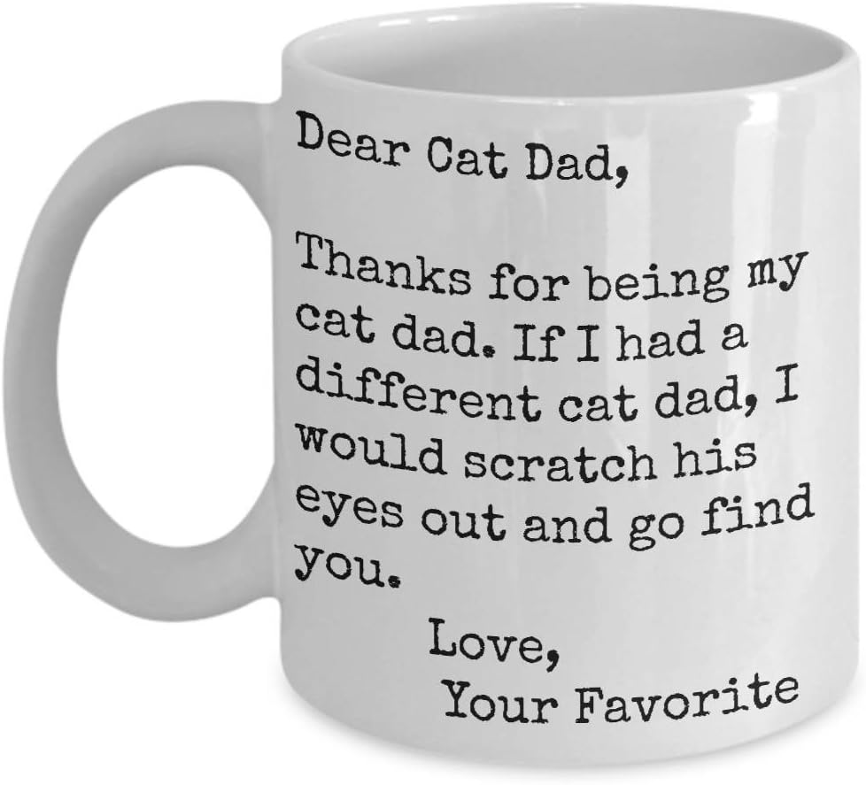 gearbubble cat dad mug