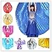 Dance Fairy Belly Dance 360 Degree Isis Wings with Portable Flexible Sticks