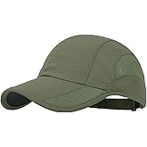 HH HOFNEN Quick Dry Baseball Cap Unstructured Running Cap Water-Resistant UPF 50+ Mesh Golf Sun Hats for Men Women