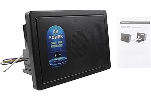 Dasbecan WF-8735-AD 30 Amp RV Power Converter Auto-Detect 35A DC Power Center Smart Battery Charger Compatible with RV Camper