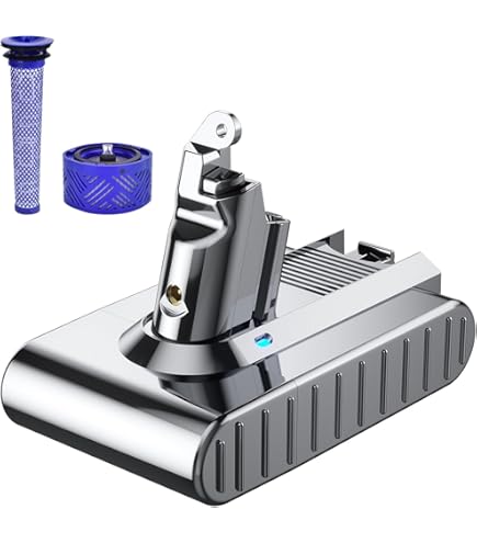 Amazon.com: New Model 6.0Ah Replacement for Dyson V6 Battery 21.6V