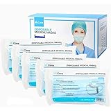 MUTOUREN 10Pcs Disposable with Earloops Breathable Non-Woven Filter Face Facial