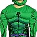 Dressy Daisy Boys' Muscle Incredible Hulk Avenger Superhero Costume Halloween Party Size 3T-4T