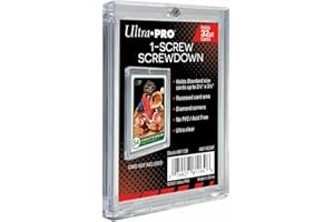 25 Ultra Pro 1 Screw Down Holders - Fits up to 32pt Cards - 25 Individually Sealed Holders