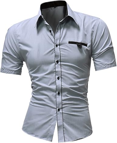 mens 3xl short sleeve dress shirts
