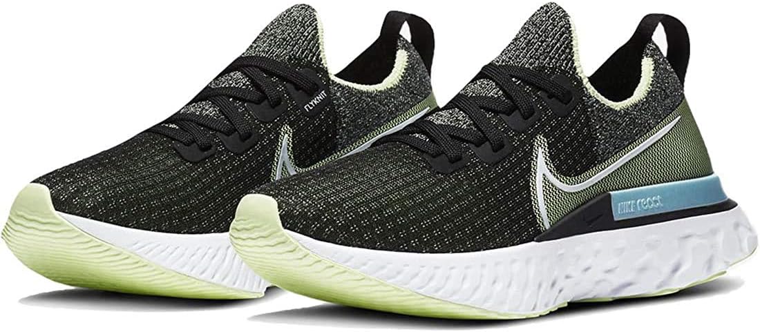 Amazon Co Jp ナイキ リアクト インフィニティ ラン フライニット Wm React Infinity Run Flyknit ブラック ベアリーボルト グレイシャーアイス ホワイト Cd4372 006 日本国内正規品 スポーツ アウトドア
