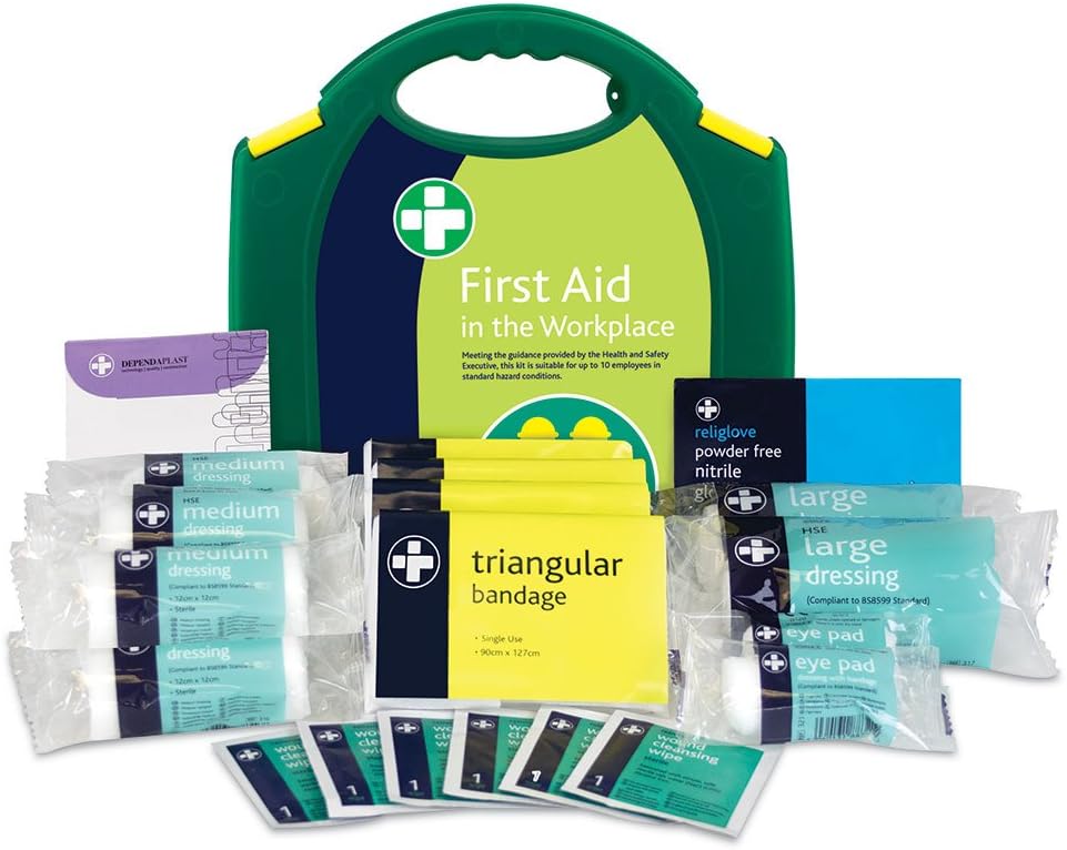 Reliance Medical HSE 10 Person Workplace First Aid Kit Essential for Ref 112: Health & Personal Care