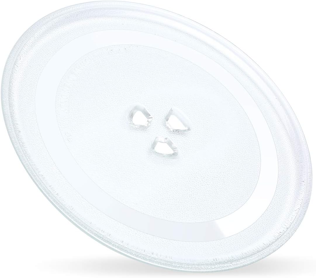 HapWay Small 9.6"/24.5cm Microwave Glass Plate Replacement， Microwave Glass Turntable Tray Replaces for Small Microwaves: Home Improvement