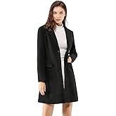 Allegra K Fall Coats for Women's 2025 Pea Coats Long Winter Trench Coat
